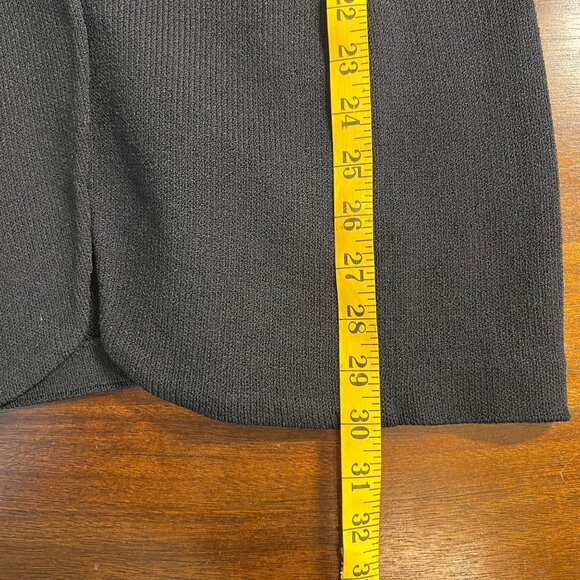 Vintage St. John Old Money Luxury Minimalist Parisian Capsule Dark Navy Large - Picture 8 of 12